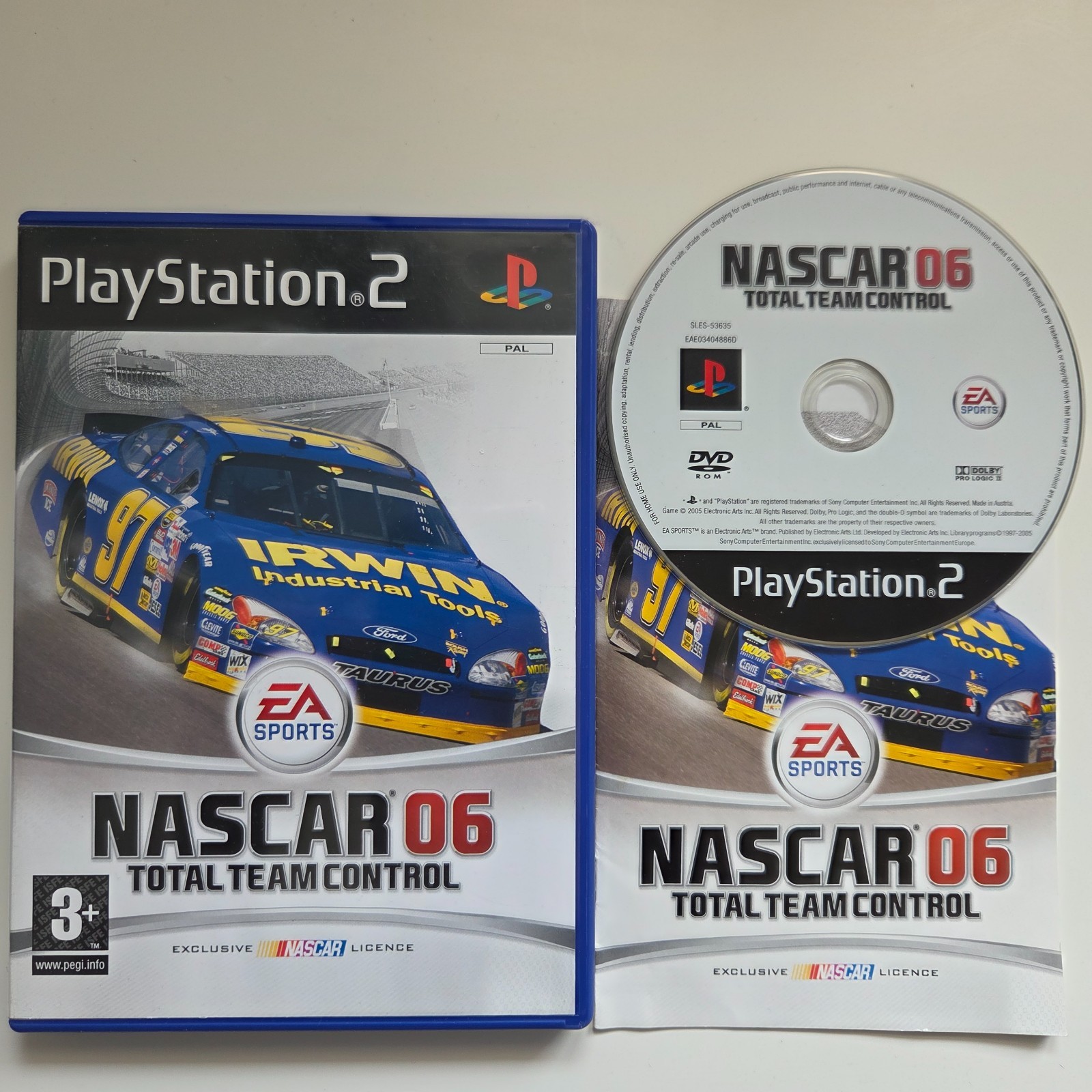 NASCAR 06: Total Team Control (PS2) PEGI 3+ Racing: Car FREE Shipping, Save £s