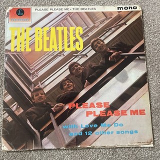 The Beatles Please Please Me Gold Mono 1st Press Bargain Price