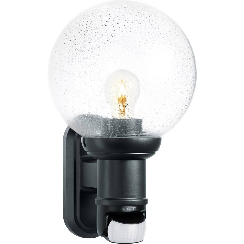Applique extérieure Steinel L 560 S fini le noir grâce au détecteur automatique 634216