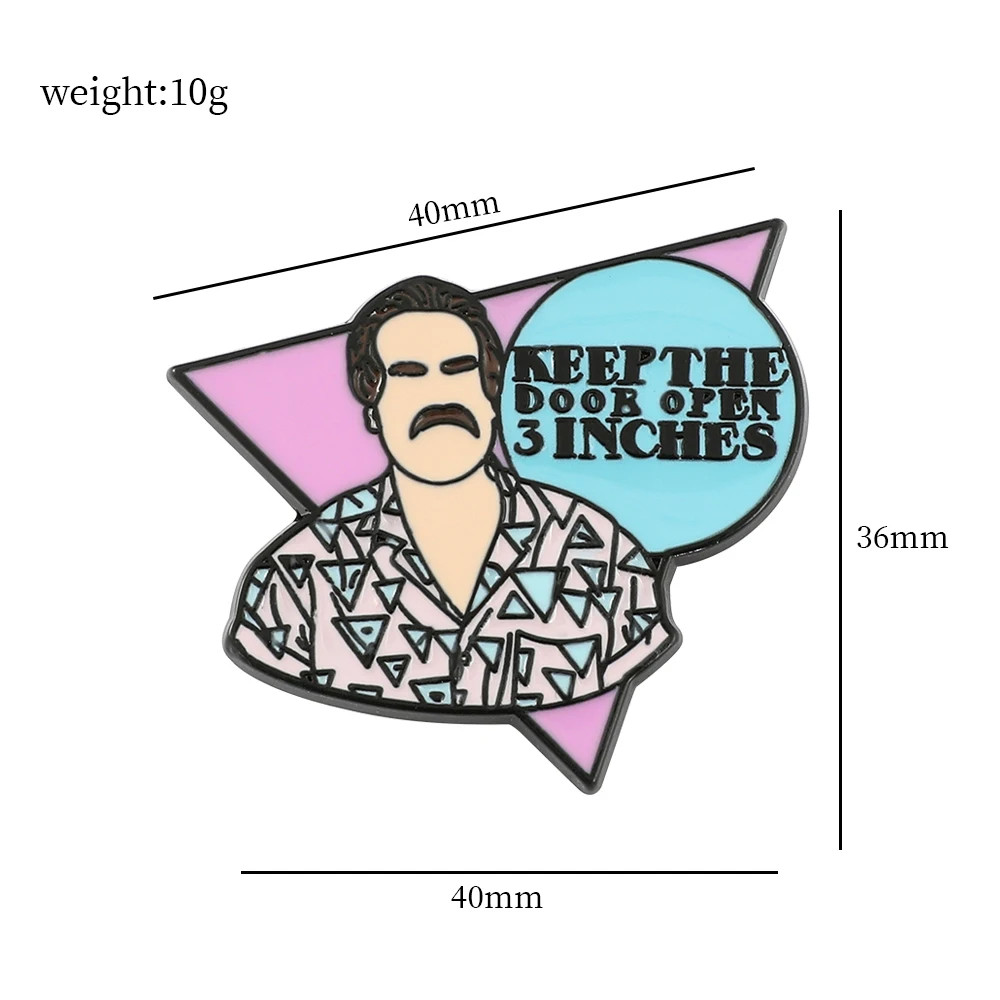 Stranger Things Metal Brooch Hellfire Character 0… - image 14