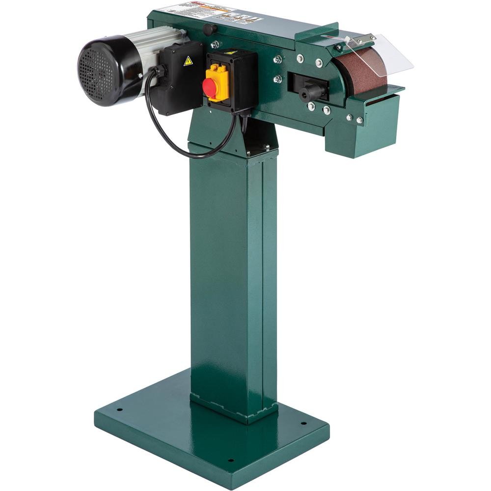 G0897 4" x 48" 2-Wheel Metal Belt Grinder/Sander