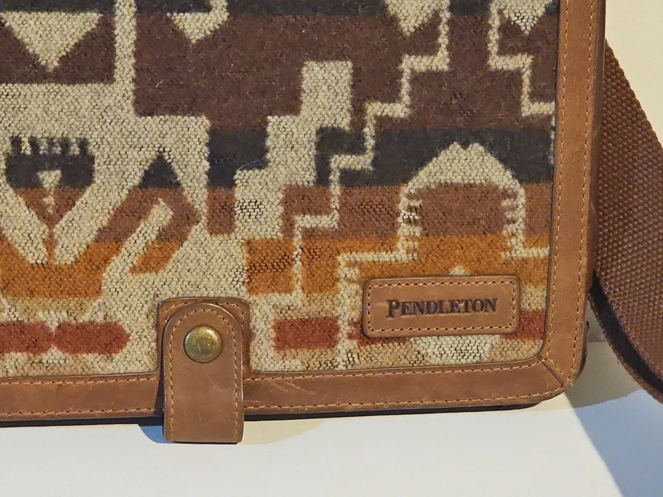 Pendleton Bandolera Tablet Estuche Cartera 100% Lana Foto 2 de 4