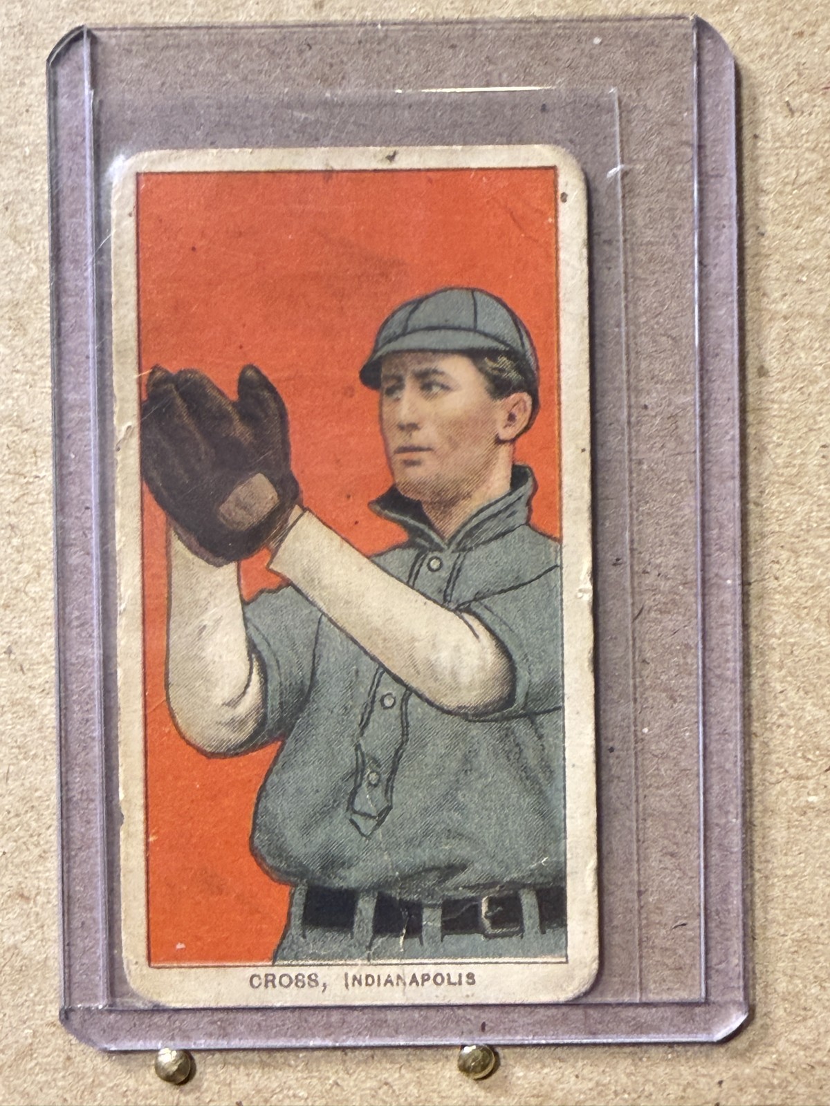 1909-11 T206 - Monte Cross 350 F25 Piedmont Back Indianapolis
