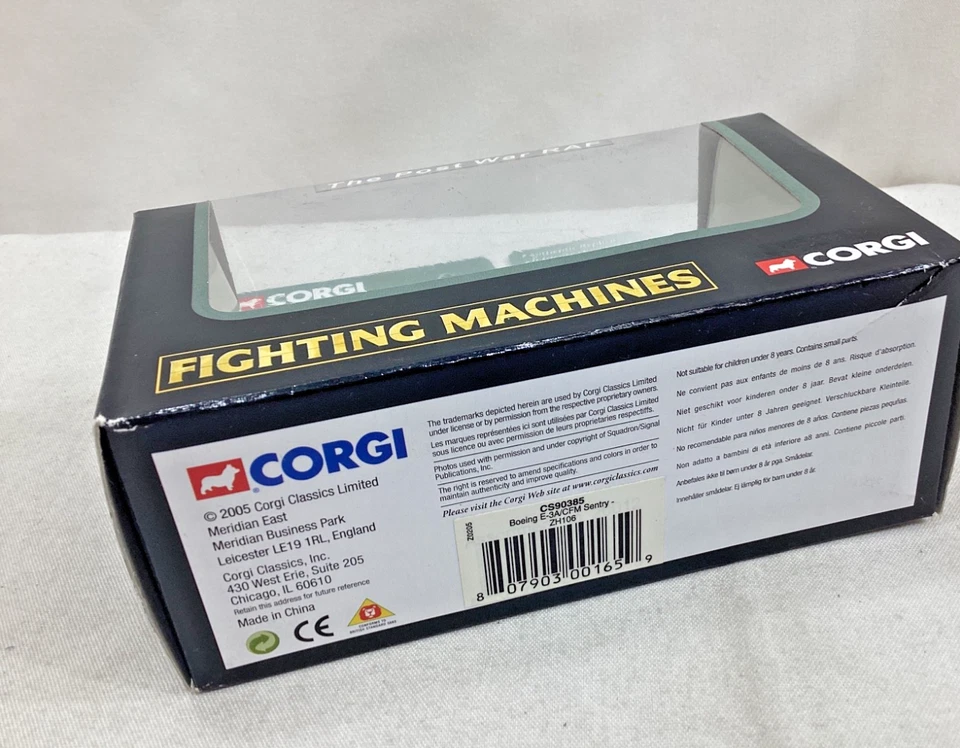 NEW Corgi Fighting Machines Post-War Series RAF E-3A Sentry Plane Boxed FREESHIP - Image 3 of 3