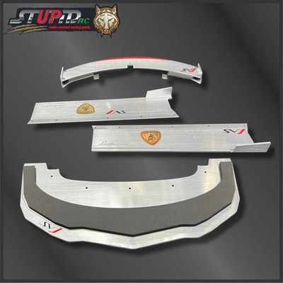 STP1117 ALUMINUM BODY KIT FOR JOTA BODY 1/7: SILVER