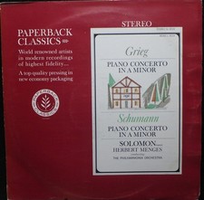 Edvard Grieg, Robert Schumann, Piano Concerto In A Minor / Piano Concerto In A M