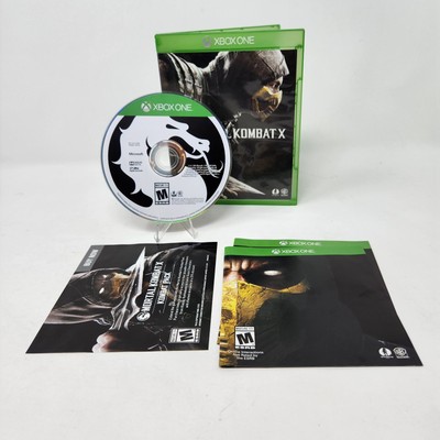 Mortal Kombat X Xbox One CIB Complete Tested Working Fighting Game
