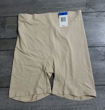 Maidenform womens Cover Your Bases Smoothing Shapewear Slip Short Dm0035 Sz XL