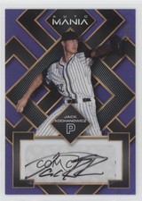 2023 Wild Card Mania Square Purple Rainbow 17/25 Jack Kochanowicz Auto 0j81
