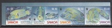 Samoa - Courrier Yvert 1012/5 ** Mnh Faune Marine. Poissons