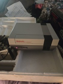 Juego de acci&oacute;n NES completo en caja Super Mario Bros/Duck Hunt Nintendo