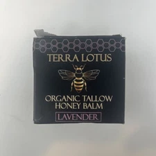 Terra Lotus Organic Grass-Fed Beef Tallow Balm with Raw Honey Moisturizing Cream