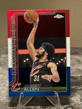 2025-26 Topps Chrome - Jarrett Allen #52 Red White & Blue Refractor