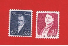 #1292-1293   MVFLH OG   Prominent Americans  Free S/H