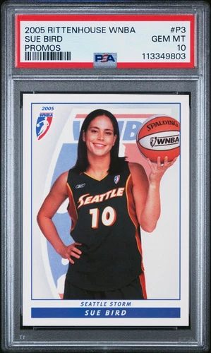 2005 Rittenhouse WNBA Sue Bird Promo Card PSA 10 POP 12