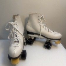 Roller Derby White Skates Black Wheels Women s Size 10