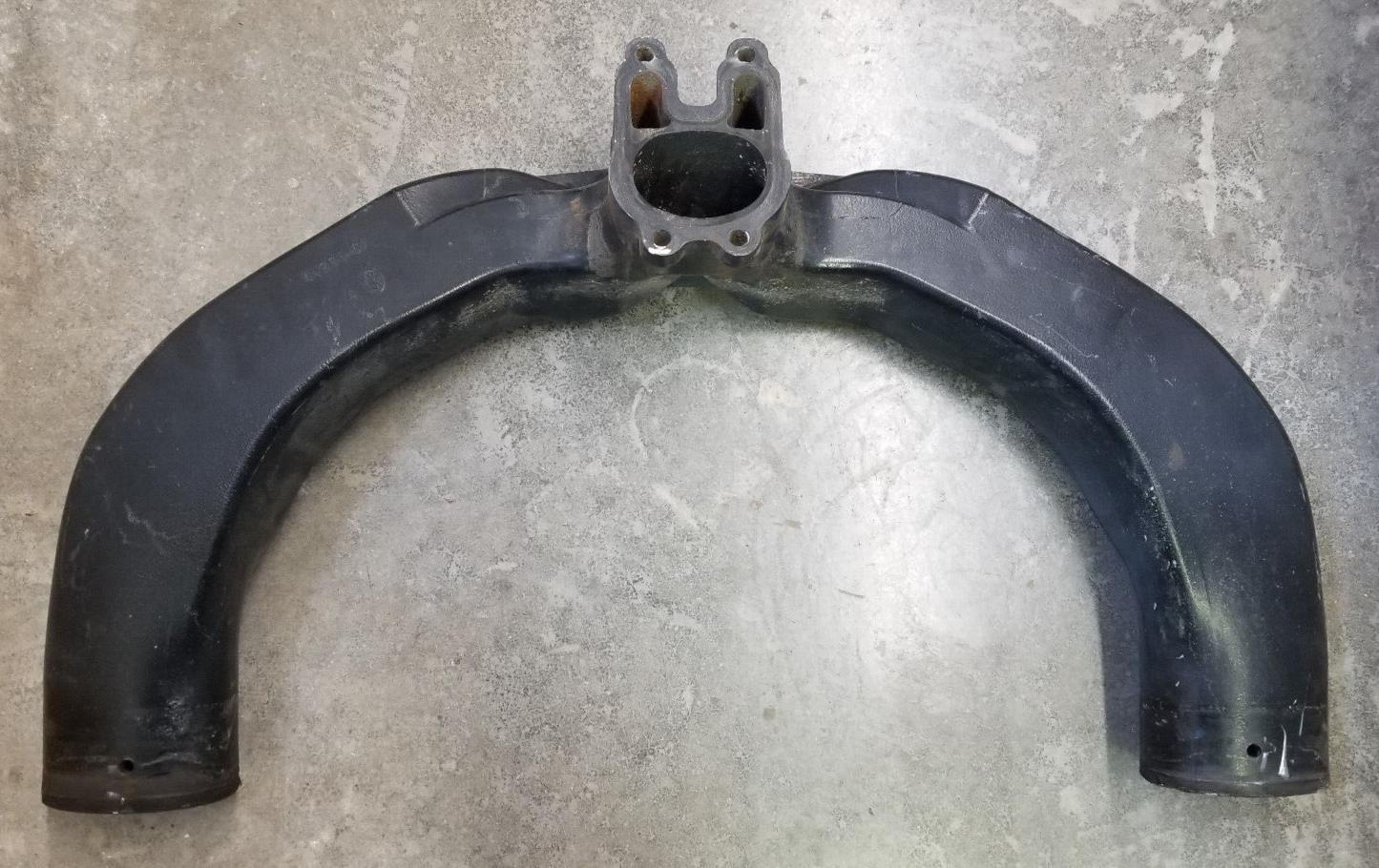 Mercury MerCruiser Exhaust Y Pipe with Flappers P/N 44265-CI