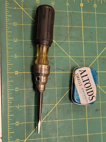 VINTAGE KLEIN TOOLS No.  19350 CONDUIT REAMER Tool Screwdriver USA