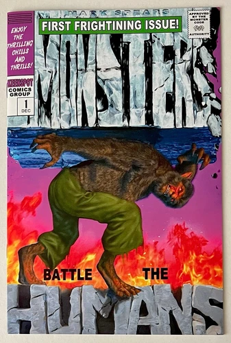 MARK SPEARS MONSTERS #1 • 3rd PRINT • HULK ANNUAL HOMAGE EXCLUSIVE /250