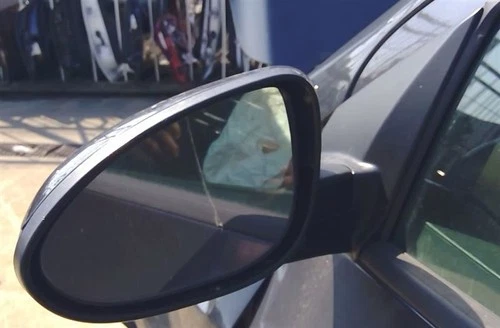 12 2015 16-19 Chevy Sonic Driver LH Side View Mirror in GLJ Charcoal | OPT DG6.