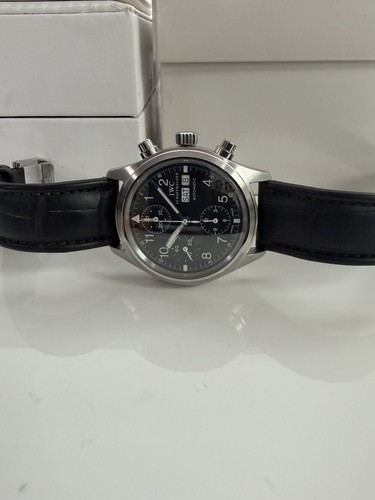 IWC Pilot Flieger Chronograph Watch - IW370603 IWC3706 Full Set