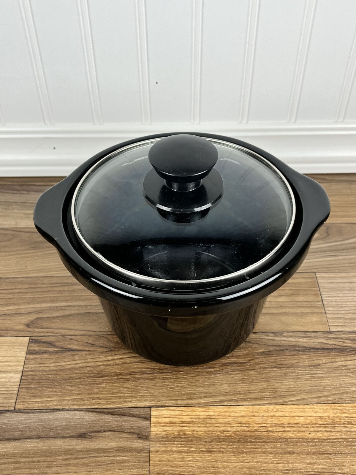 CROCK-POT Slow Cooker SCLBC300-BWS Replacement Part ~ Ceramic Pot w/ Glass Lid