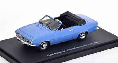 1:43 Avenue 43 Opel Manta A Convertible Karmann 1971 lightblue