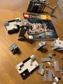 LEGO The Lord of the Rings: The Mines of Moria (9473) No Box Incomplete *READ*