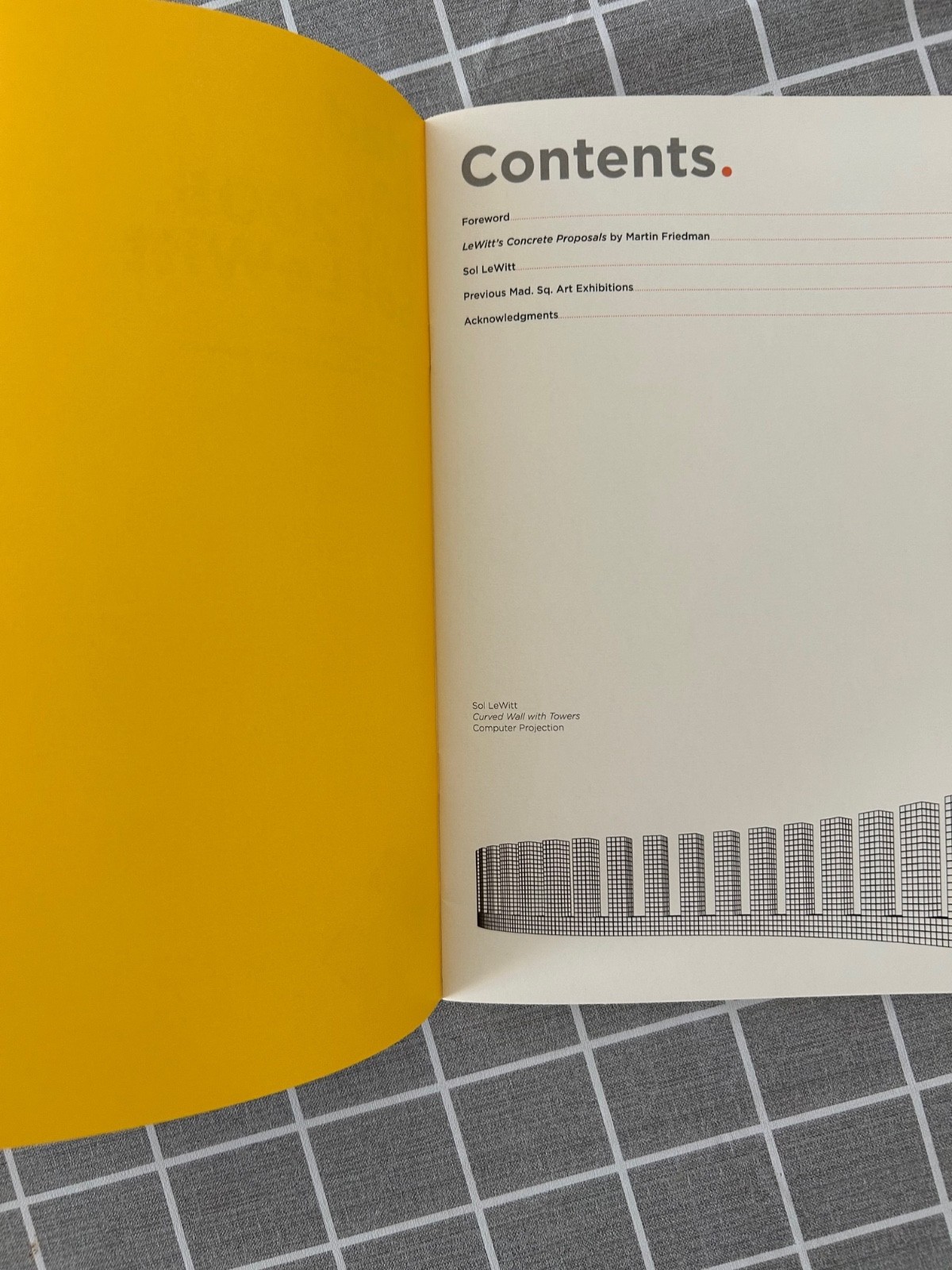 Mada Rchtects Sol Lewitt - Mad. Sq. Art. artist booklet architecture public art NYC ...