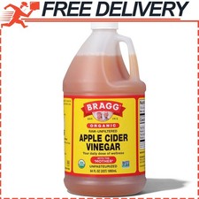 Bragg Organic Apple Cider Vinegar with the Mother, 64 fl oz - Raw and Unfiltered