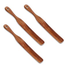 3pcs Skinny Spurtle for Sourdough Starter Mixing Reaching Bottom of Jar Dough...