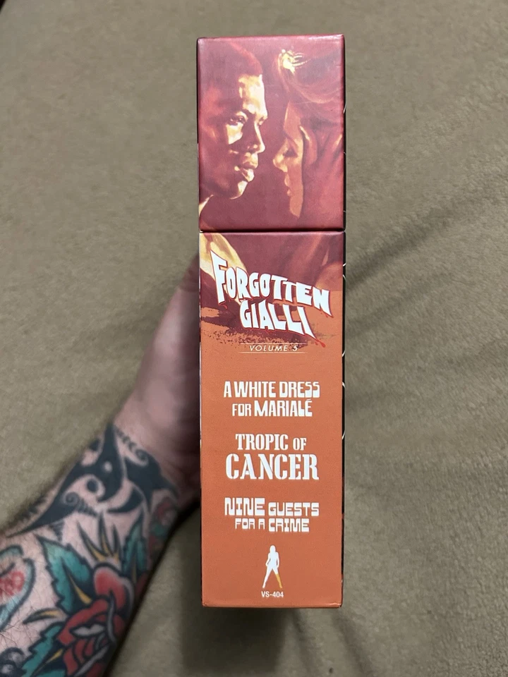 LIKE NEW! Forgotten Gialli: Volume 5 Blu-ray VINEGAR SYNDROME LE/6000 - Image 4 of 4