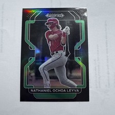 2022 Panini Prizm Draft Picks #PDP171 Nathaniel Ochoa Leyva Black