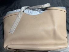 Coach Gramercy Tote Bag Cream Logo Gold Hardware with Dust Bag