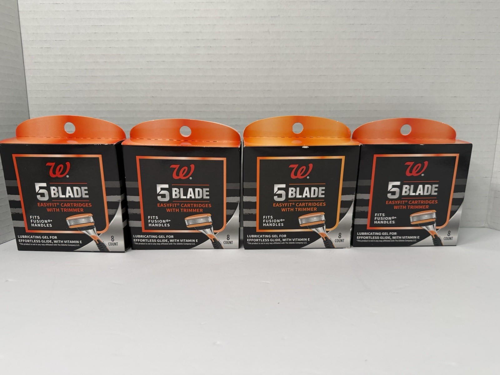 New 4 Packs Walgreens 5 Blade Easyfit Cartridges 8 Packs 32 