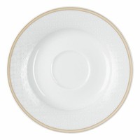 Ritzenhoff & Breker Kaffeeuntere Geo, Untertasse, Porzellan, Weiß, 15.5 Cm