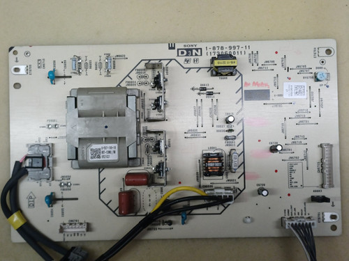 Sony TV - Inverter 1-878-997-11 (173060011) Backlight Power Supply