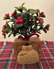 B. Lloyd Blossom Bucket Snowman Christmas Block Figurine — photo 9