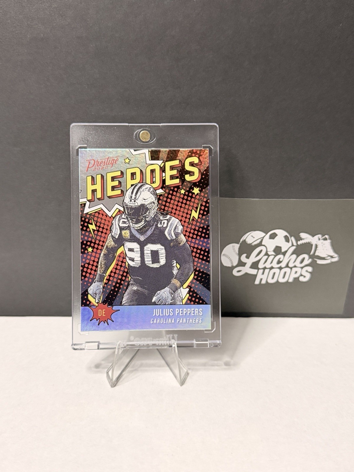 2020 Panini Prestige Julius Peppers Heroes Insert Football Card HE-JP Panthers