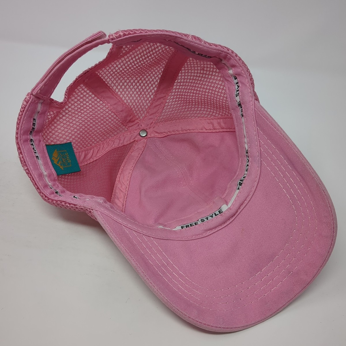 Sturgis Rally and Races 2022 Pink Embroidered Baseball Cap Adjustable Biker Hat Sturgis Motorcycle Rally Pink & Black Adjustable Hat With  main image 2