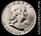 1963-D Franklin Half Dollar - Choice Gem Brilliant Unc++++  Lustrous  #K1194