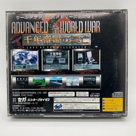 Advanced World War Rise FMillennium Empire Saturn SS Japan	ea