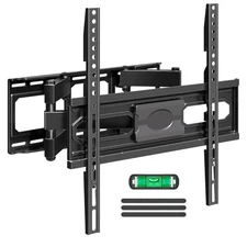 Heavy-Duty TV Wall Mount Fits 32”-70” TVs Tilting/Swivel Arm Sturdy Build New