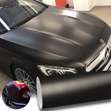 Genuine Matte Black Vinyl Wrap Car Auto Sticker Film Decal Bubble Free Sheet Usa