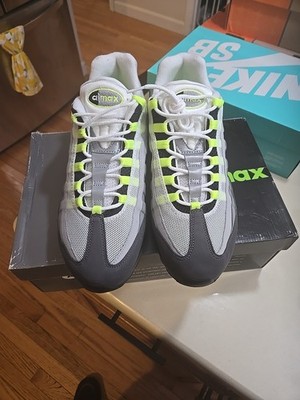 Size 13 Nike Air Max 95 OG 2015 Neon 🩶🤍💚15 BRND NEW R U FIN
