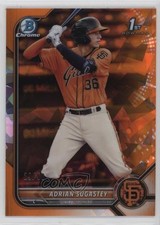 2022 Bowman Sapphire Edition Chrome Prospects Orange 29/50 Adrian Sugastey 0qw3