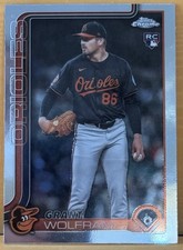 2025 Topps Chrome Update Baseball Grant Wolfram Rookie Baltimore Orioles USC31