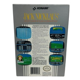Jack Nicklaus NES Nintendo CIB giochi testati
