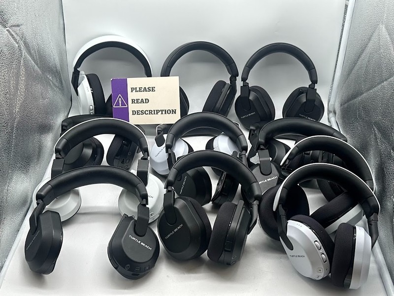 LOT of 13 Defective Turtle Beach Stealth 600 Wireless Headsets