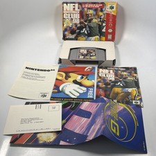 NFL Quarterback Club '98 Nintendo 64 Complete In Box Manual Inserts Clean Box